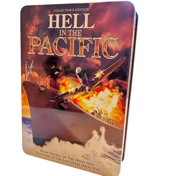 Naval War:  Hell In The Pacific 2009, 5 DVD Collector’s Edition Tin Case - Picture 1 of 9